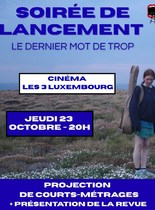 Soirée de lancement Le Dernier Mot de Trop 1