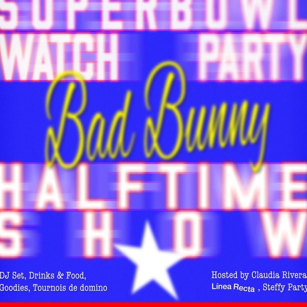 Bad Bunny Halftime Show Super Bowl Watch Party 1