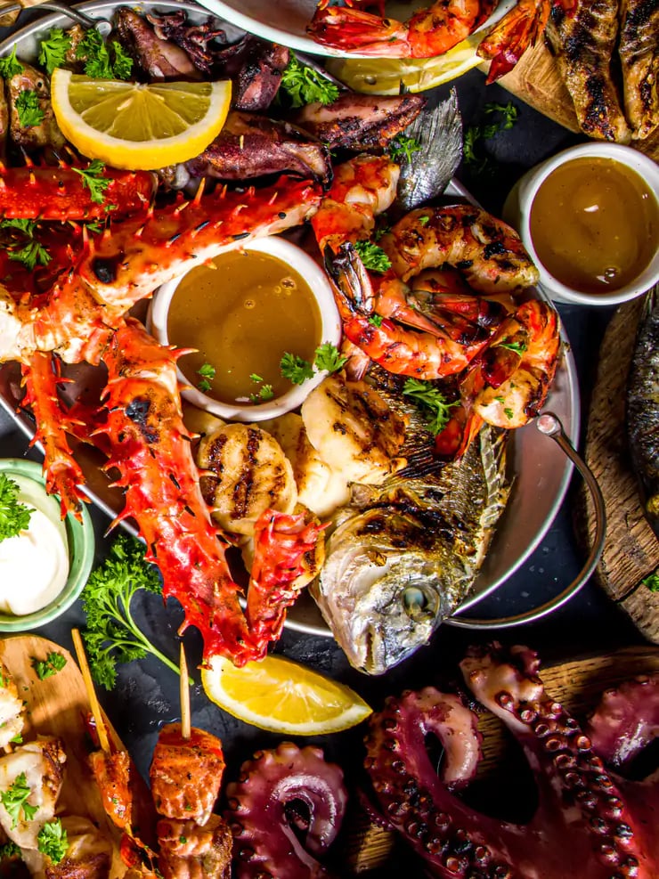 Soirée parillade de poissons 2