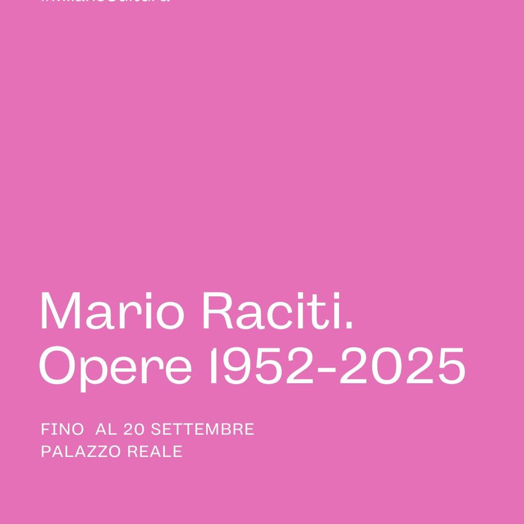 Mario Raciti. Opere 1952-2025