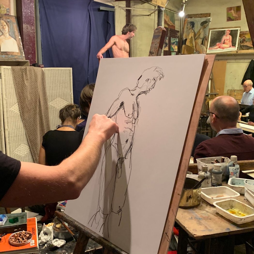 Art Lessons at Académie de la Grande Chaumière 1