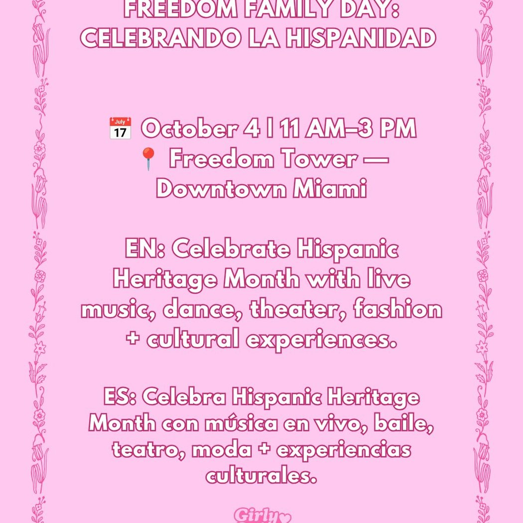 FREEDOM FAMILY DAY: CELEBRANDO LA HISPANIDAD