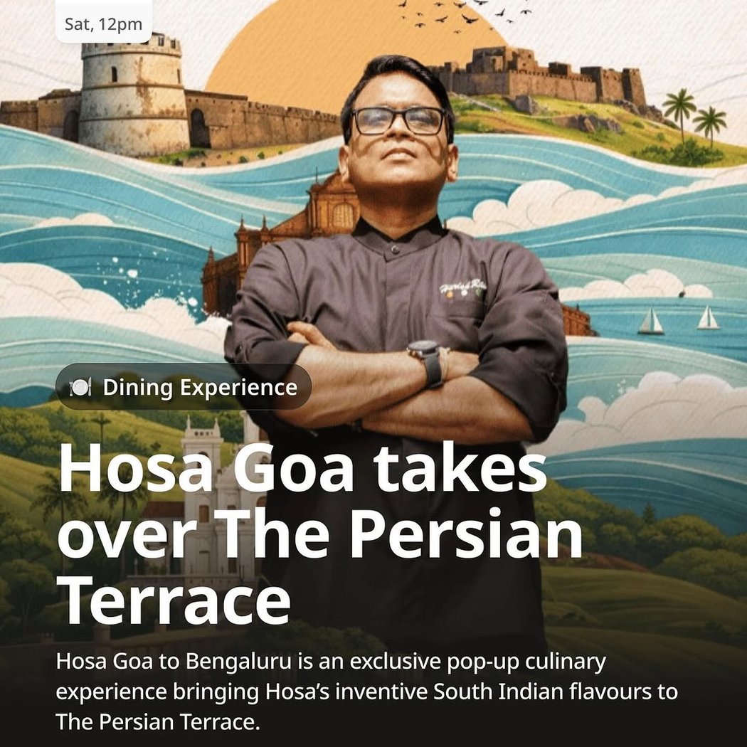 Hosa Goa takes over The Persian Terrace 1