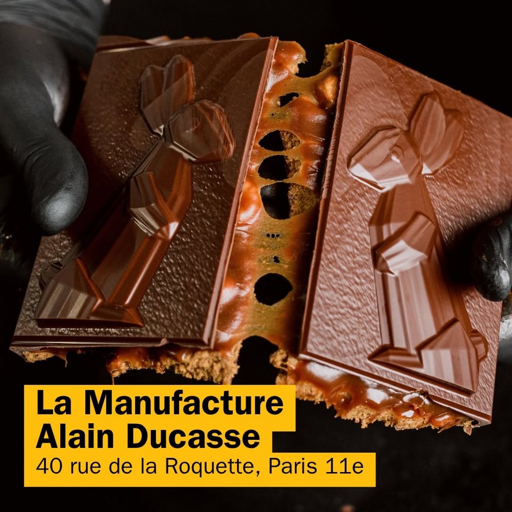 La Glace Alain Ducasse, Manufacture à Paris 1