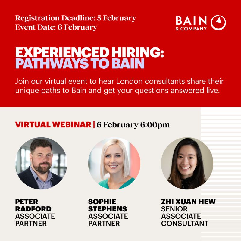 Pathways to Bain Webinar 1
