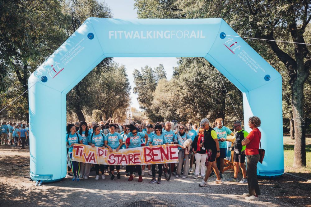 Fitwalking for AIL Roma 1