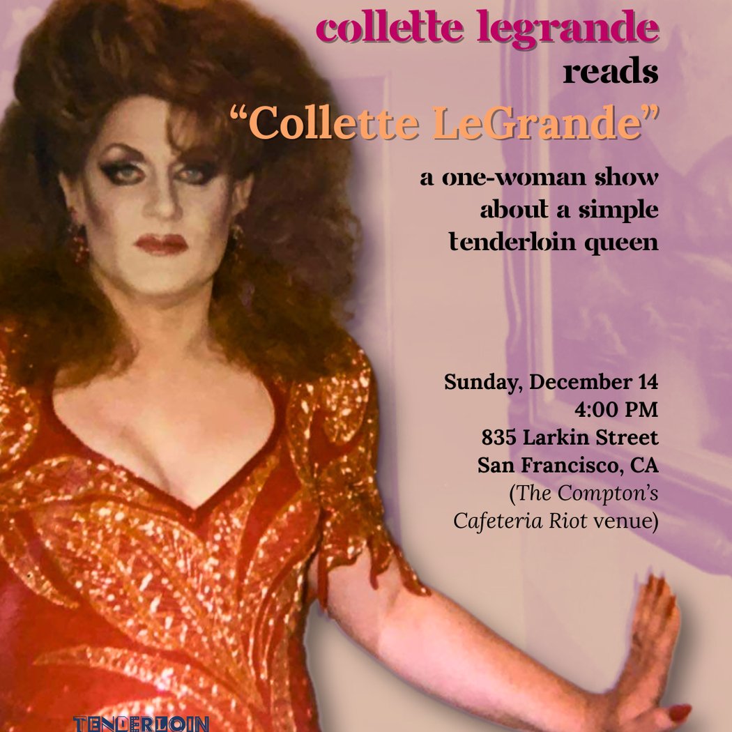 Collette LeGrande Reads 'Collette LeGrande' 1