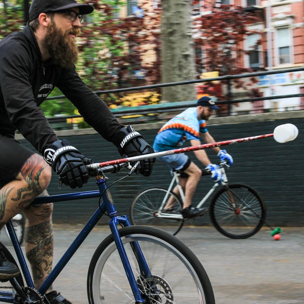 The Pit, New York's Bike Polo Court 1