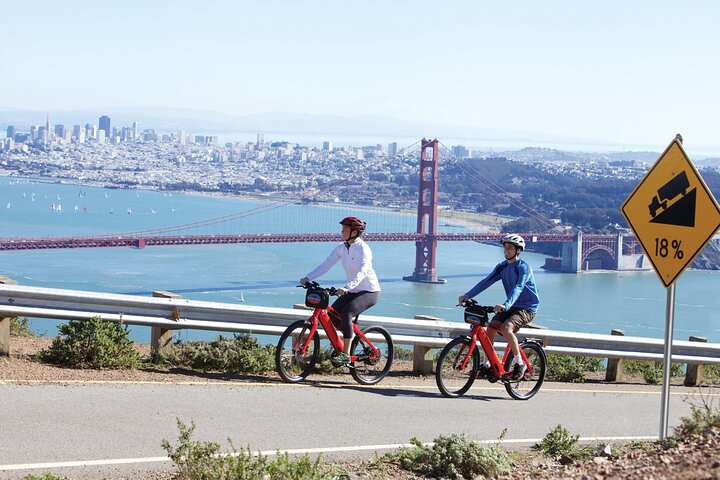 Golden Gate Bridge Guided Bicycle or E-Bike Tour from San Francisco to Sausalito 1
