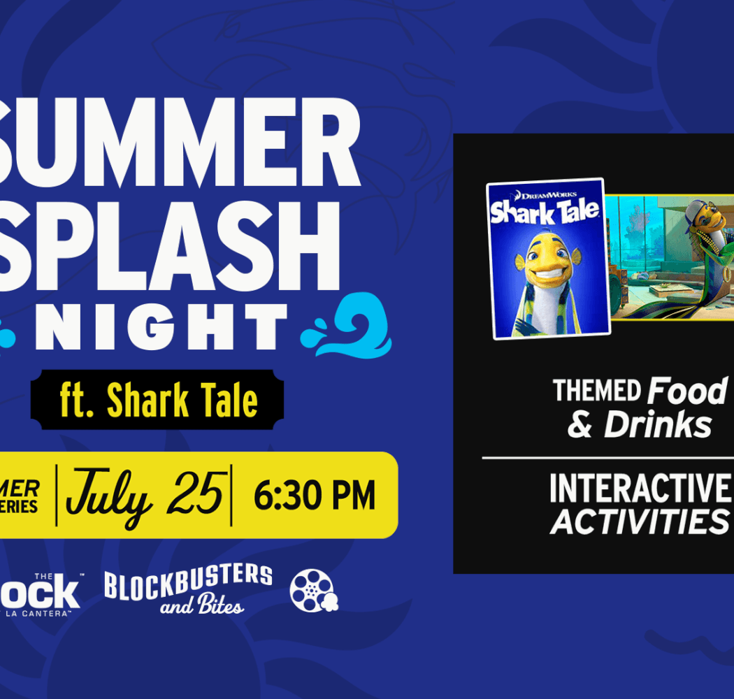 Blockbusters & Bites: Summer Splash Night Featuring Shark Tale 2