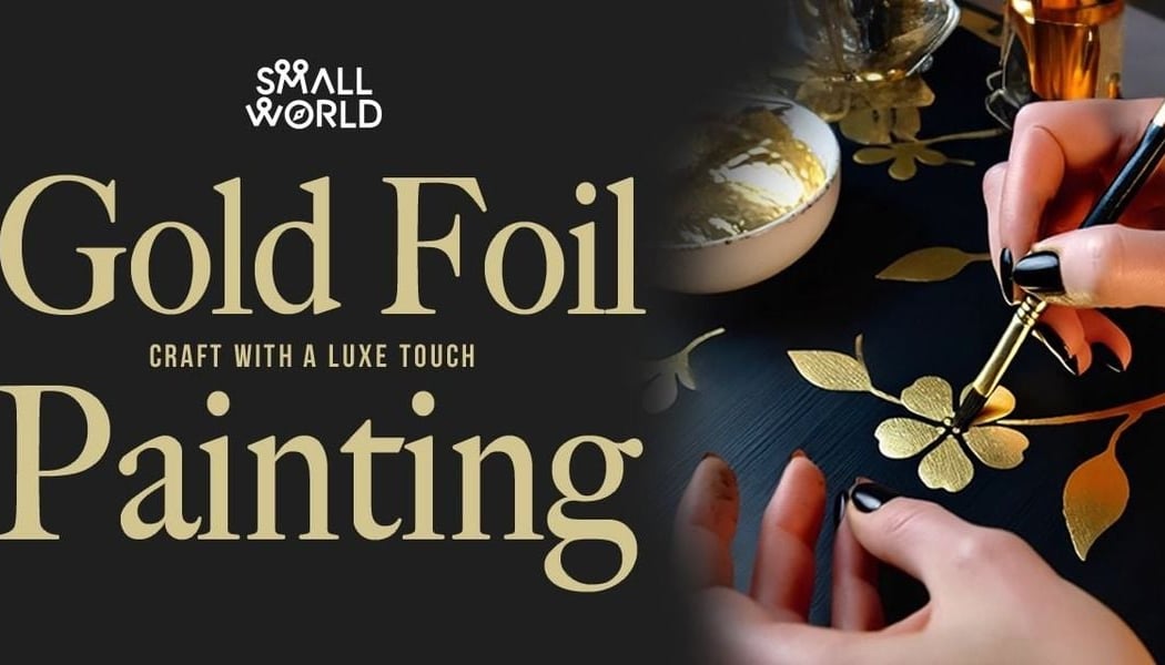 Gold Foil Painting 1