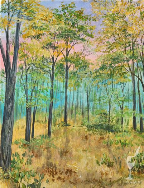 Forest Dawn Painting Party 1