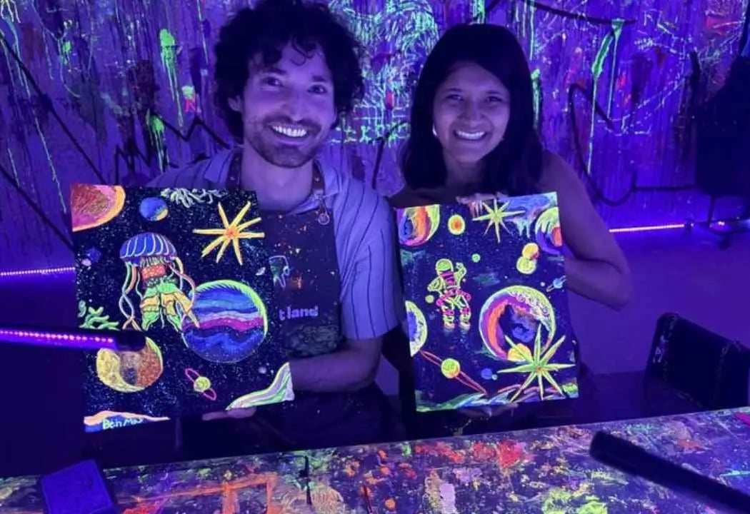Afterglow - A UV Sip & Paint Experience 2