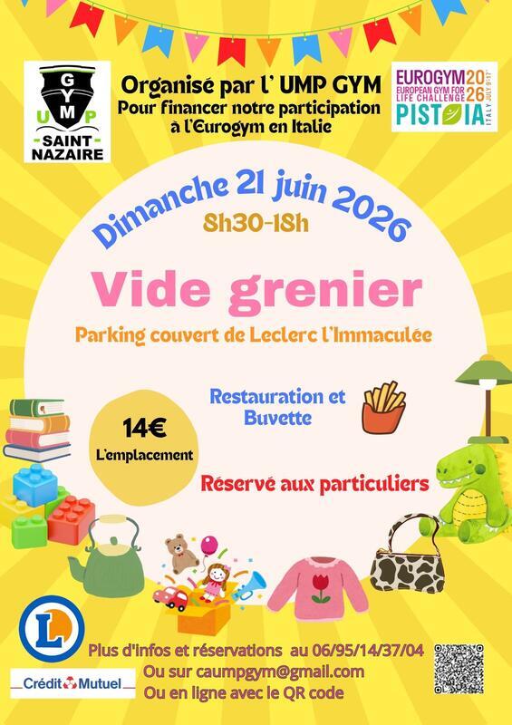 Saint-Nazaire Vide grenier ump gym 1