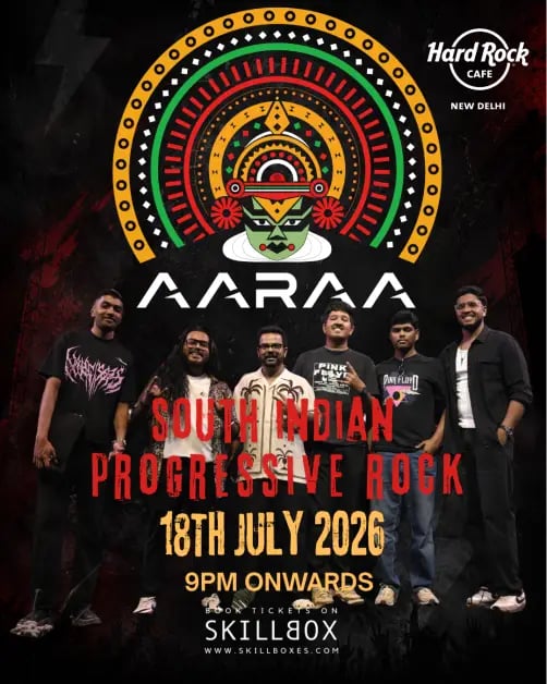 Vaango Jango A South Indian Progressive Rock Night by AARAA 1