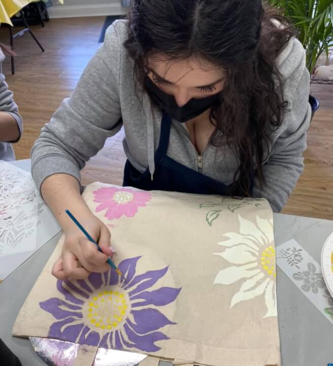 Tote Bag Fabric Painting Class 1