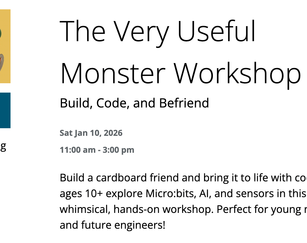 Monster Workshop 1