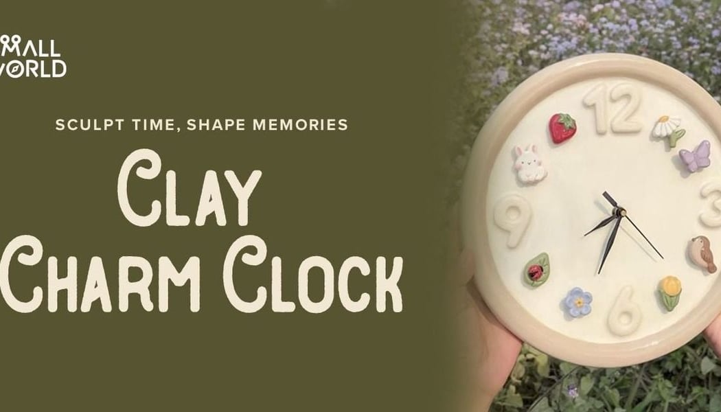 Clay Charm Clock 1