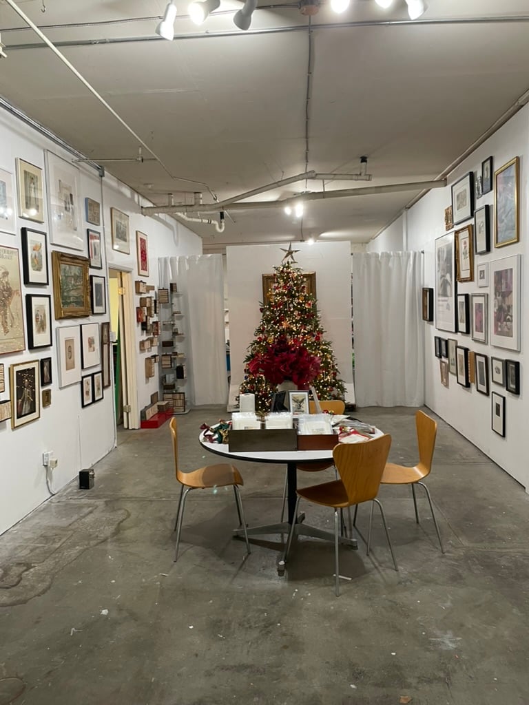 Temple Garage Art Studio 2
