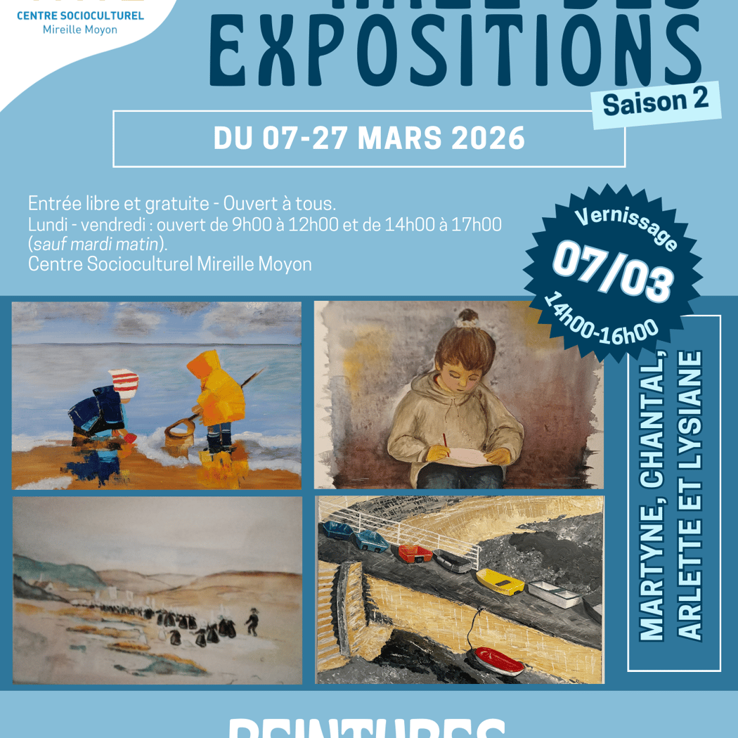 Vernissage de Martyne, Chantal, Arlette et Lysiane 1