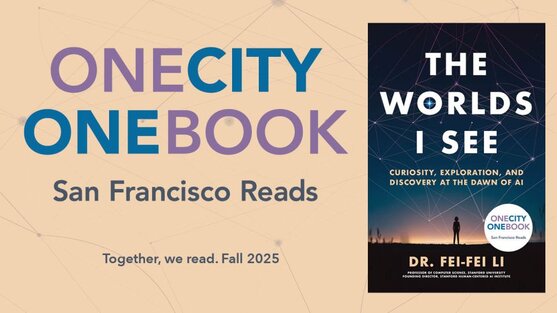 One City One Book Author Showcase: AI Pioneer Dr. Fei-Fei Li 1