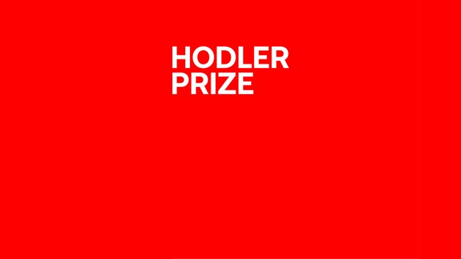 Présentation du Hodler Prize, 3ème édition 1