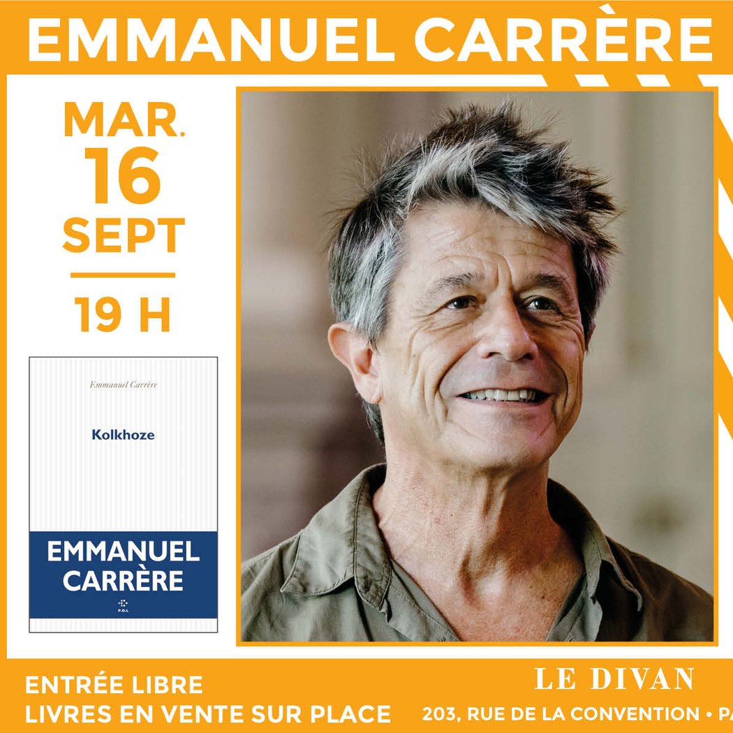 Emmanuel Carrère présente « Kolkhoze » 1