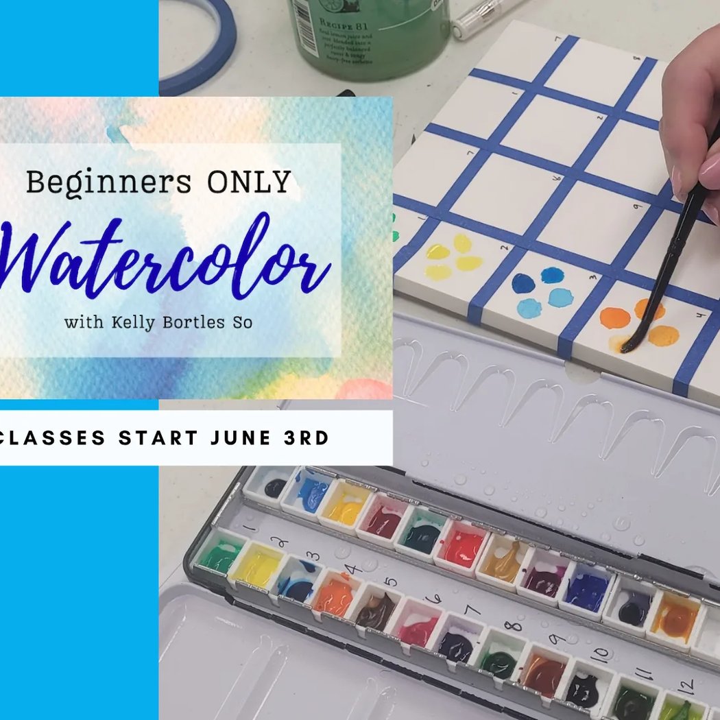 Beginners Only Watercolor Class 1