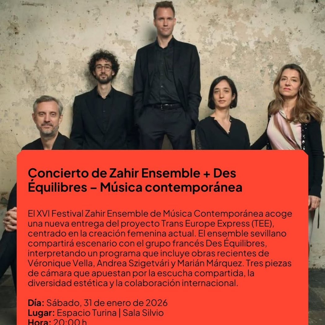 Concierto de Zahir Ensemble + Des Équilibres 1