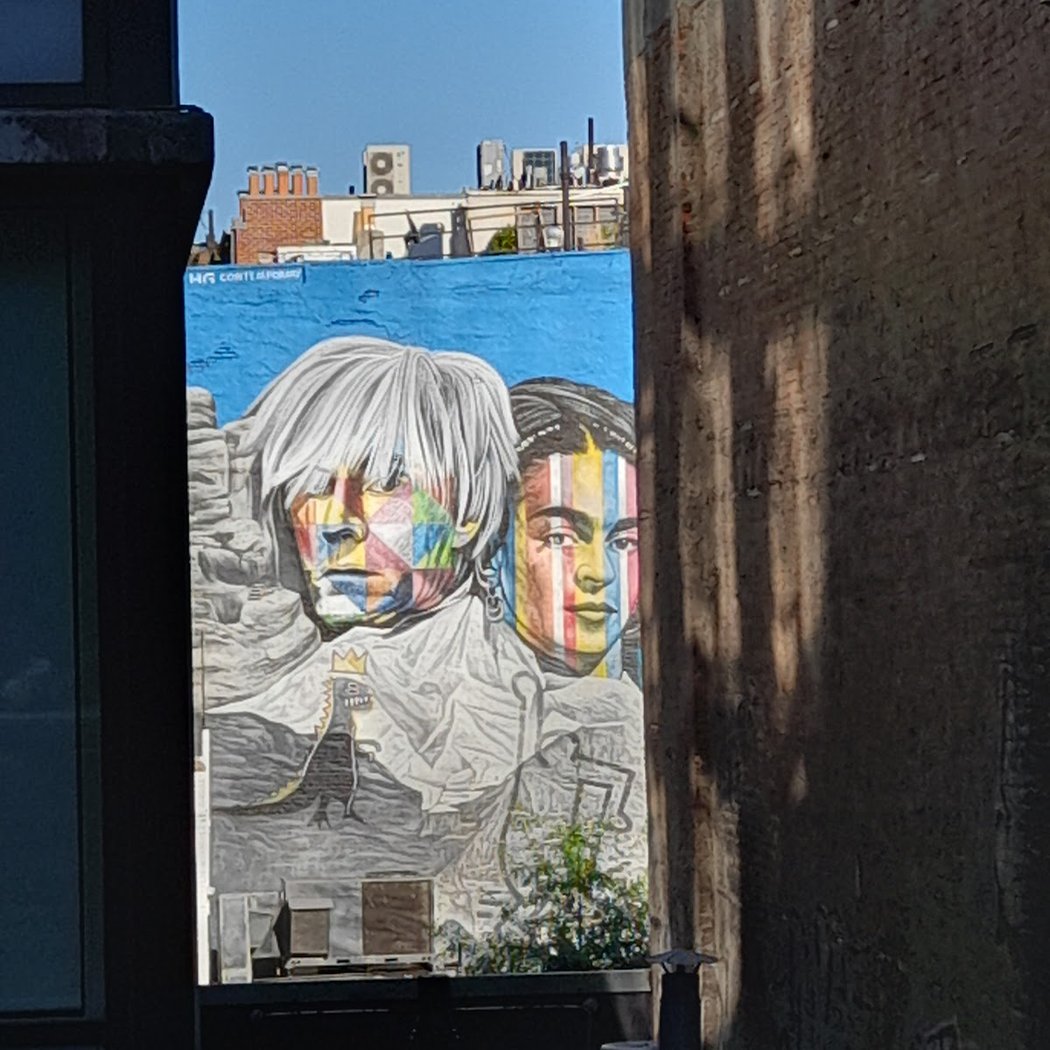 Kobra's Mount Rushmore Mural 4