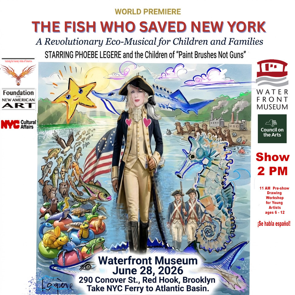 THE FISH THAT SAVED NEW YORK HARBOR: a fun, family-friendly event