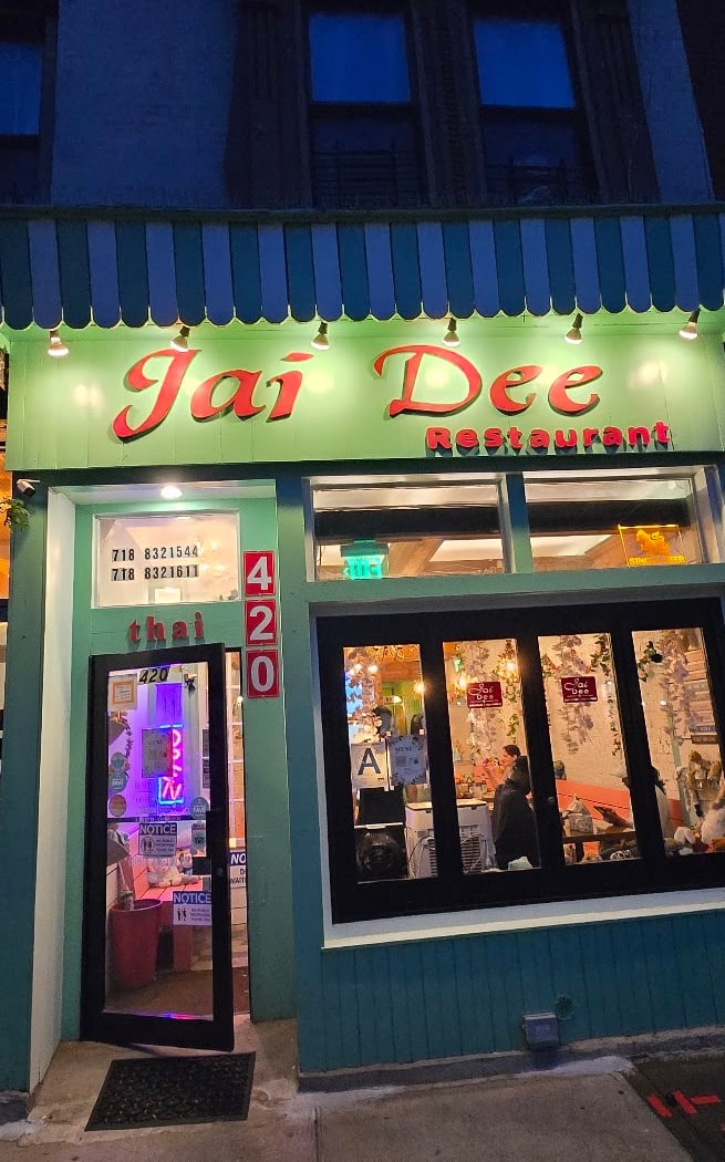 Jai Dee Restaurant | Thai | Brooklyn | NYC 2