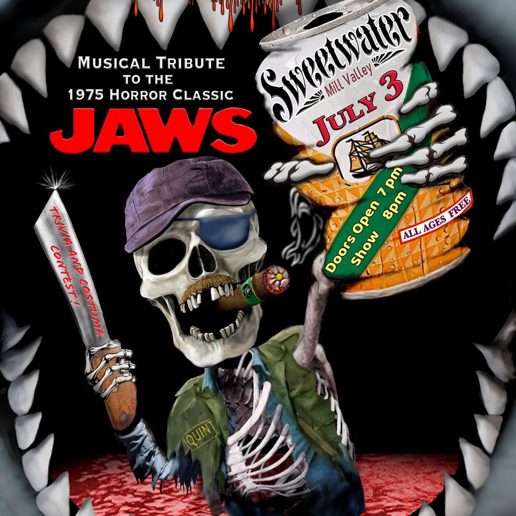 Free show! Shark Alley Hobos perform their musical tribute to JAWS
