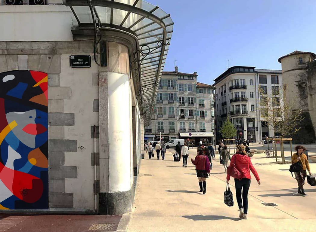 Fresque de l'artiste TAROE - The Next Movement 2
