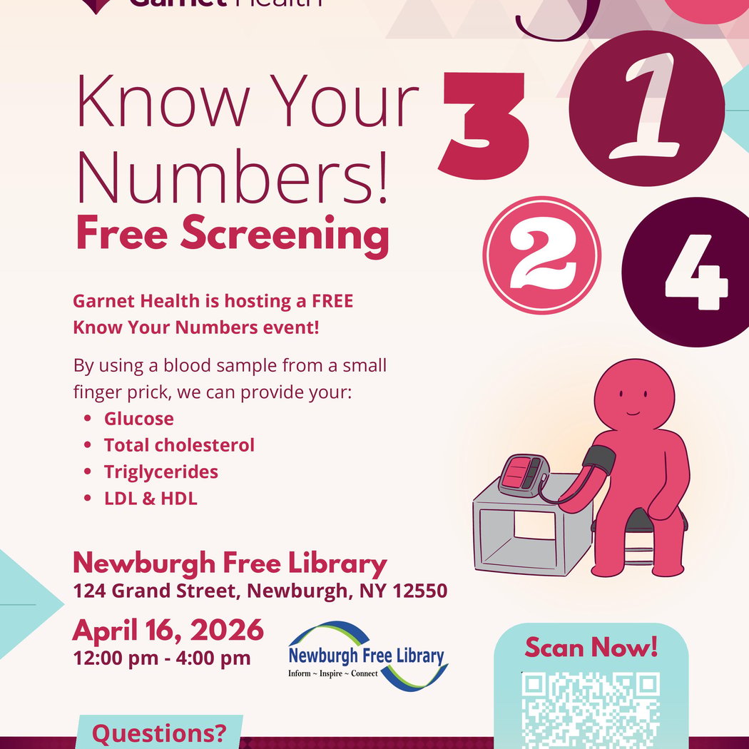 Know Your Numbers/Conozca Sus Números In-Person 1