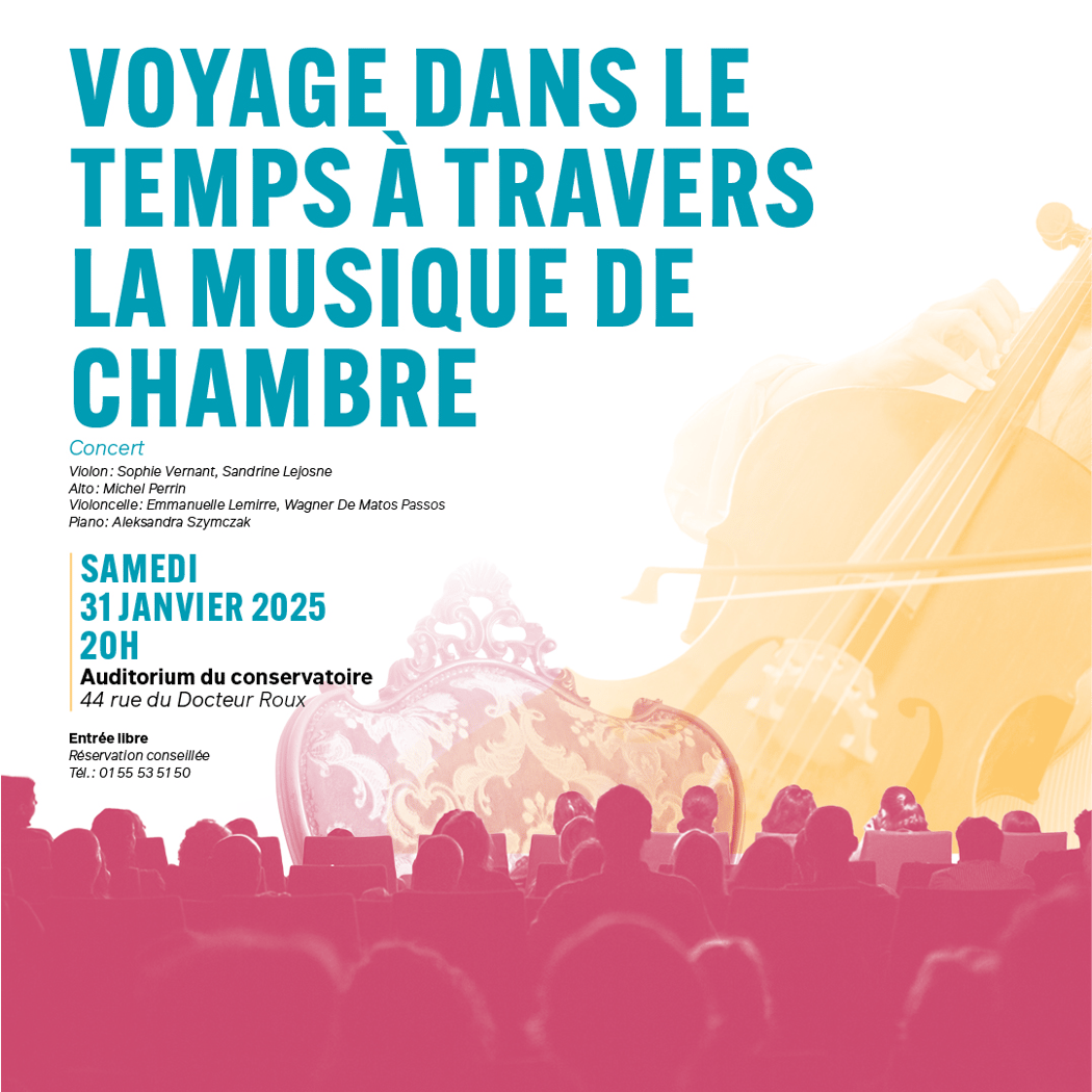 Spectacle – Conservatoire – Voyage dans le temps à travers la musique de chambre 1