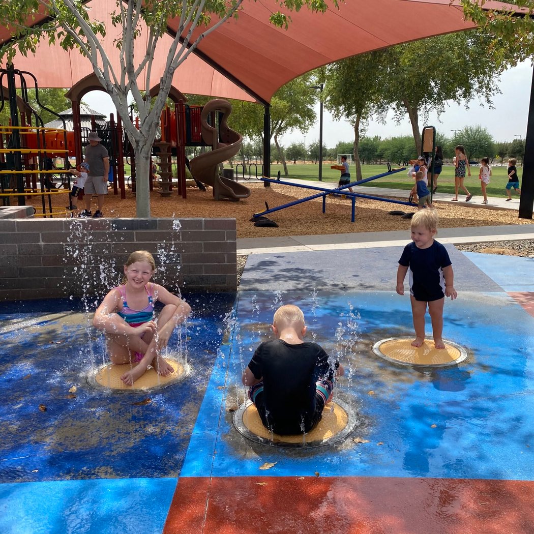 Splash Pad at Gilbert Regional Park 1