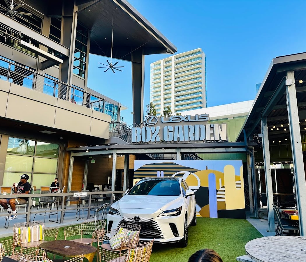The Lexus Box Garden at Legacy Hall 2