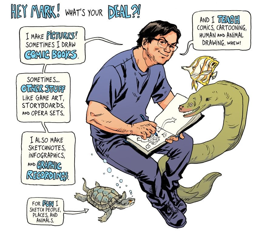 Family Cartooning Holiday Workshop 2