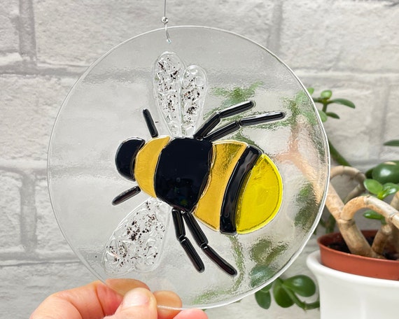 Family Fun Day: Glass Fused Bee Ornament 1
