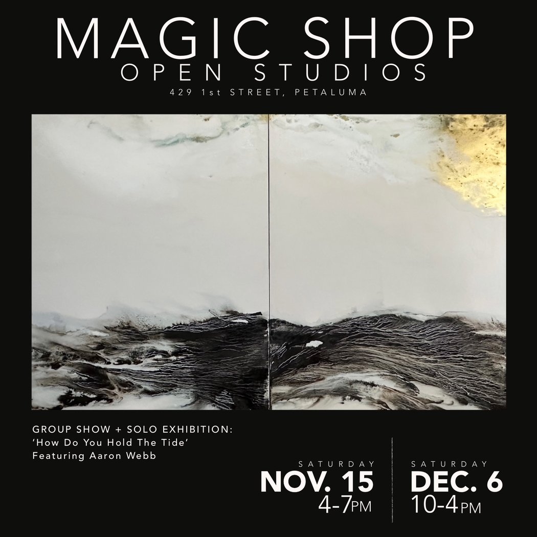 Open Studios + Solo Exhibition ‘How Do You Hold The Tide’ – Aaron Webb 1