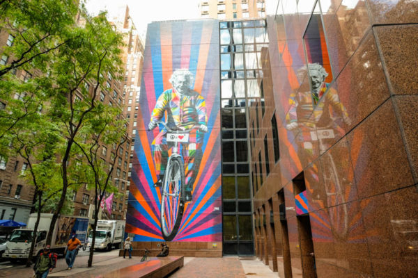 Mural de Albert Einstein 3