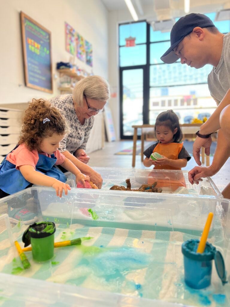 Family Open Studio & Sensory Play 1