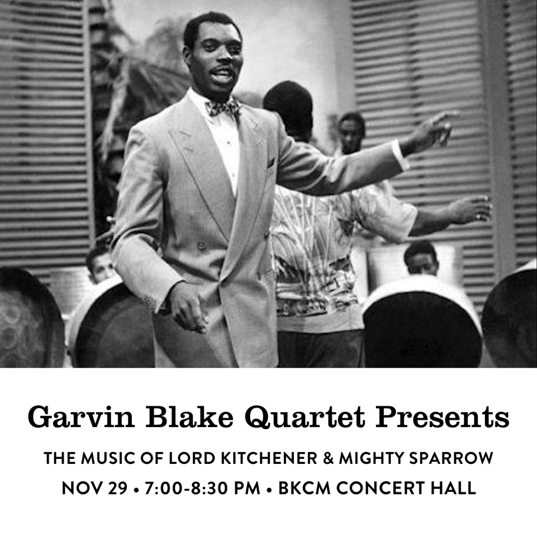 An Evening of Steel Pan, Jazz, Calypso and Gratitude — The Music of Sparrow & Kitchener 1