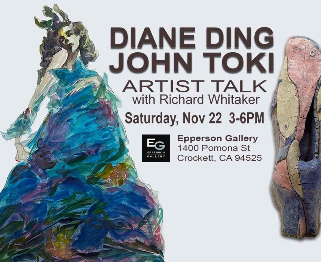 Diane Ding & John Toki Artist Talk 1