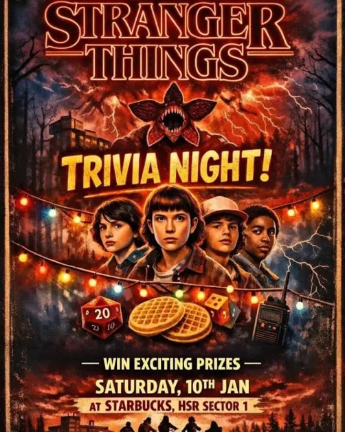 Stranger Things Trivia Night 1