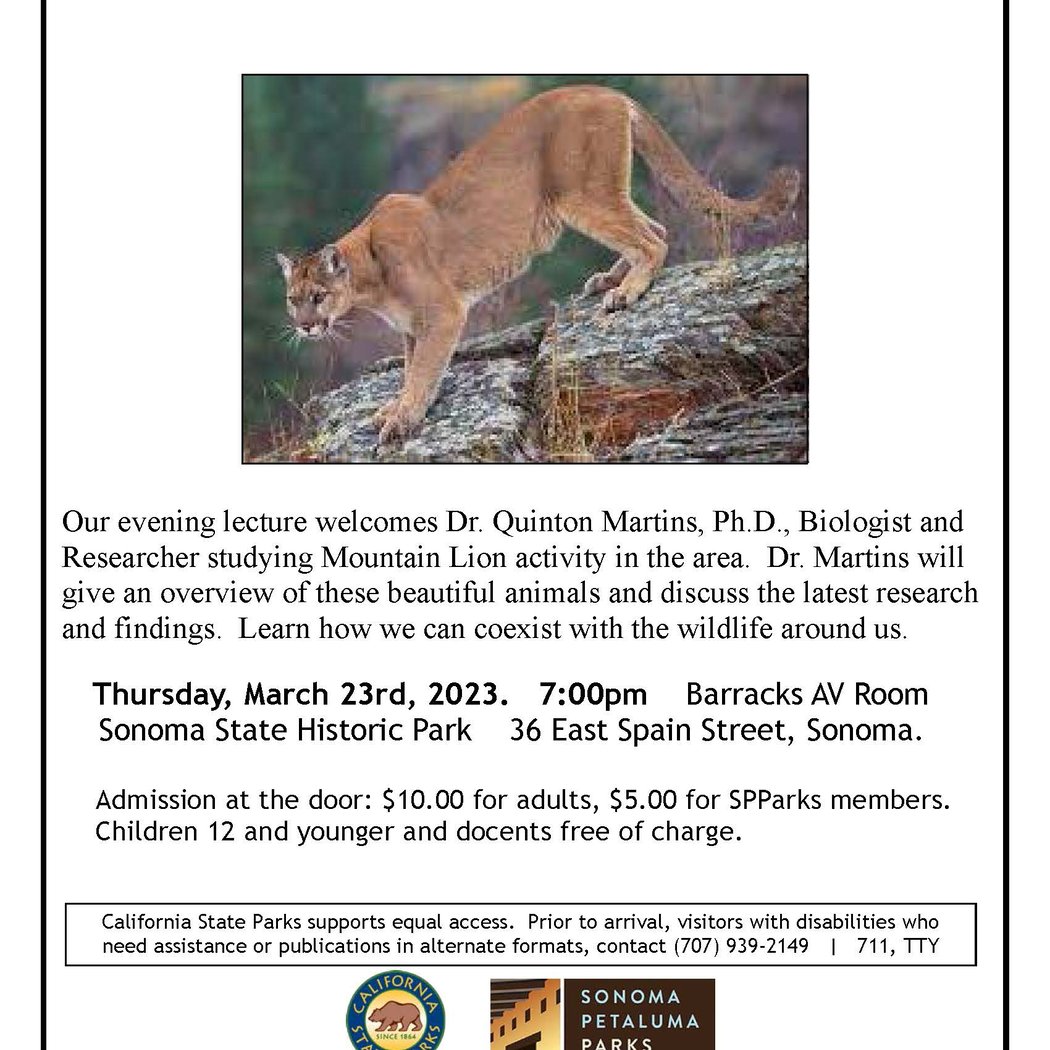 Lecture – Living with Lions 1