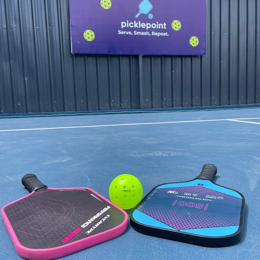 Pickle Point pickleball court. 1
