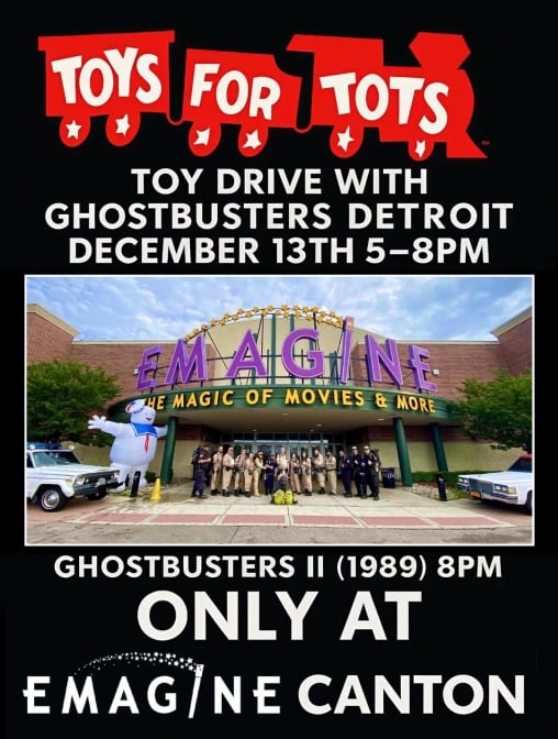 Ghostbusters Detroit Visits Emagine Canton For A Festive Night Of Giving & Fun 1