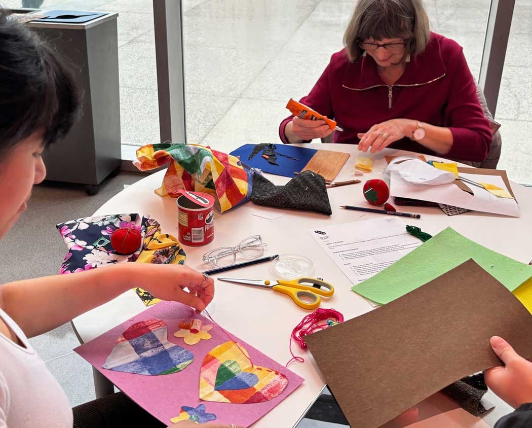 Free Art Workshop: Felt Collage 1